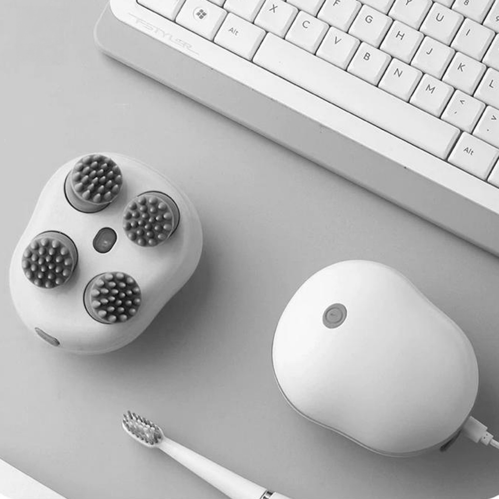 Massageador Recarregável à Prova D'Água IPX7 - Sem Fio para Banho, Massagem Corporal e Viagem