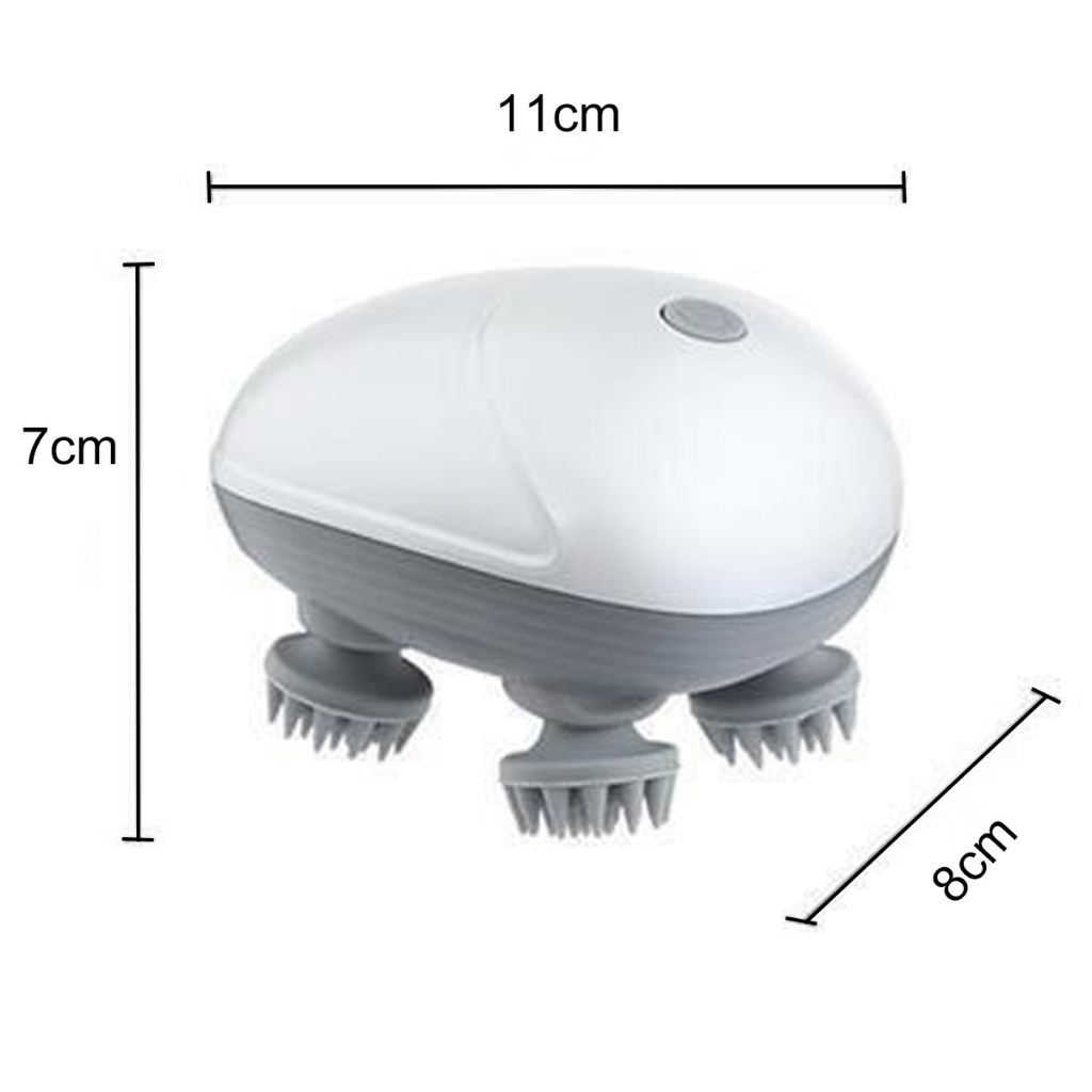 Massageador Recarregável à Prova D'Água IPX7 - Sem Fio para Banho, Massagem Corporal e Viagem