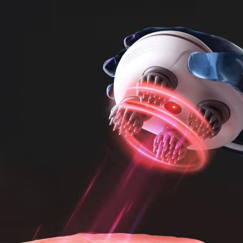 Massageador Recarregável à Prova D'Água IPX7 - Sem Fio para Banho, Massagem Corporal e Viagem