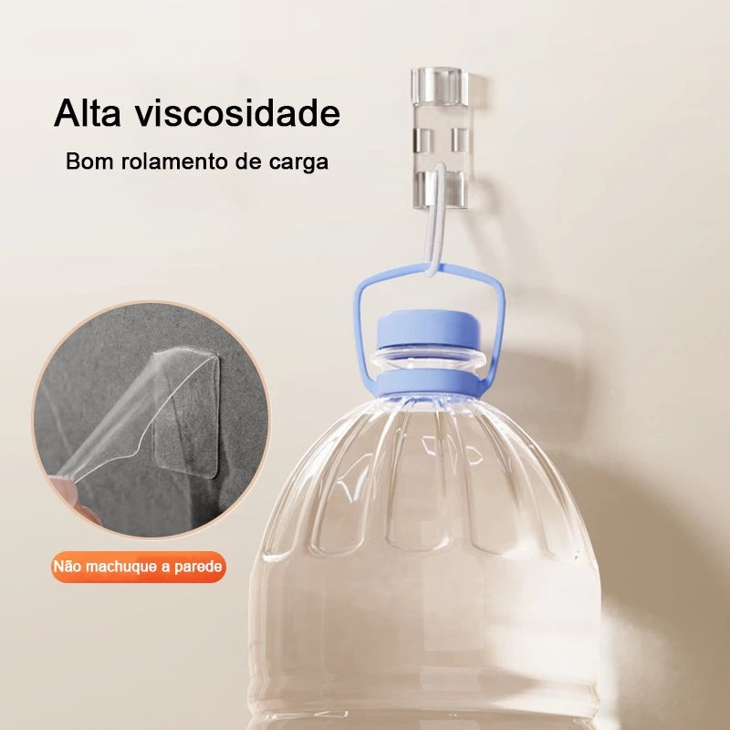 Organizador de Fios Smart com Adesivo Forte | Kit 100 Unidades